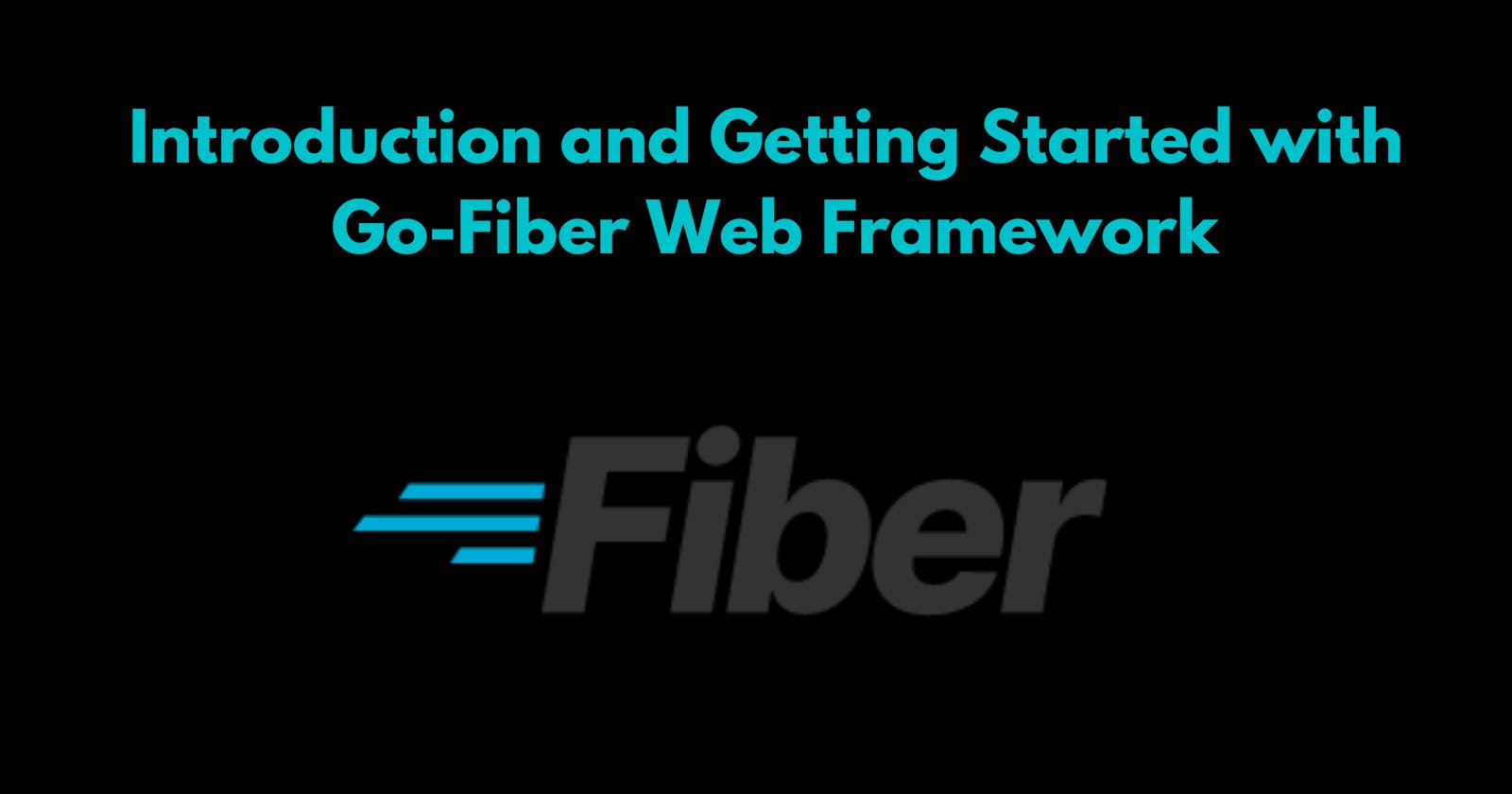 Welcome to Fiber — an Express.js styled web framework written in Go🎉