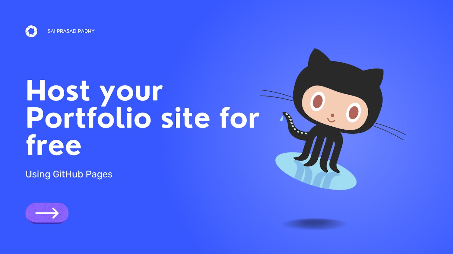Host your front-end websites for free using GitHub pages