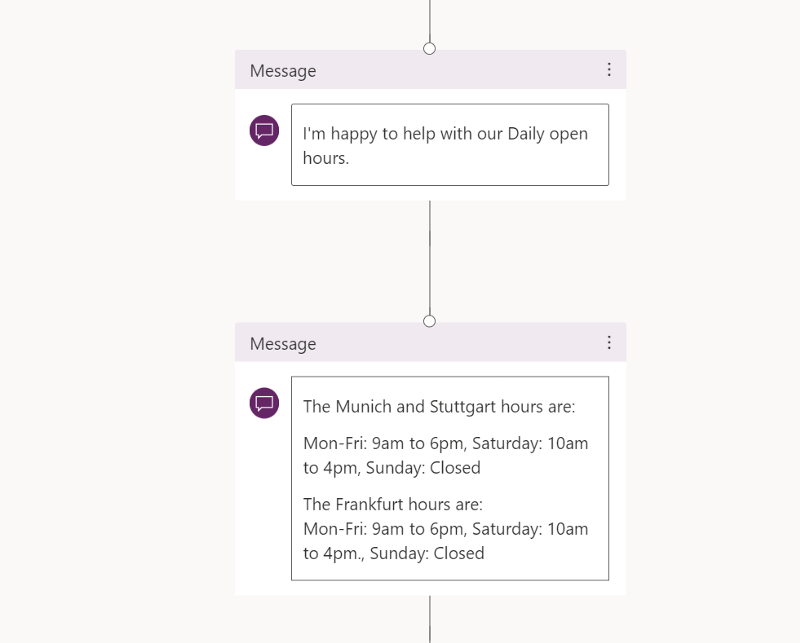 Figure 11: modify both message nodes