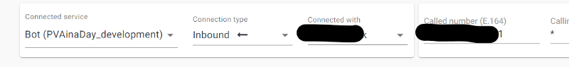 Figure 30: configure routing “inbound”