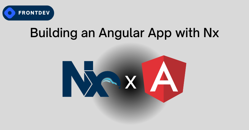 Nx Workspace monorepo with Angular