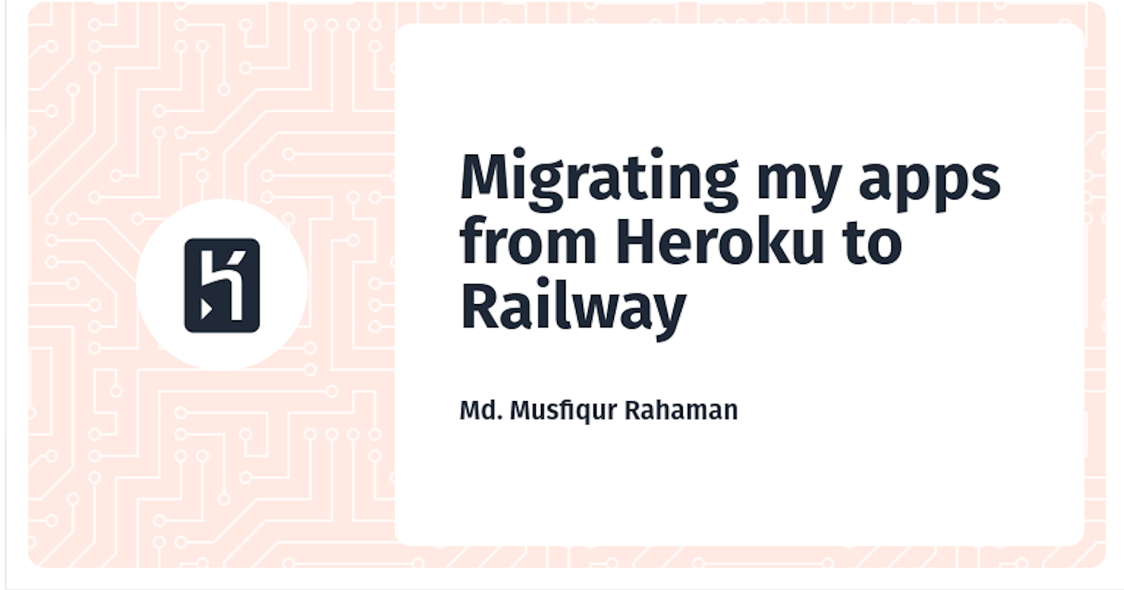 Migrating my Django app from Heroku to Railway