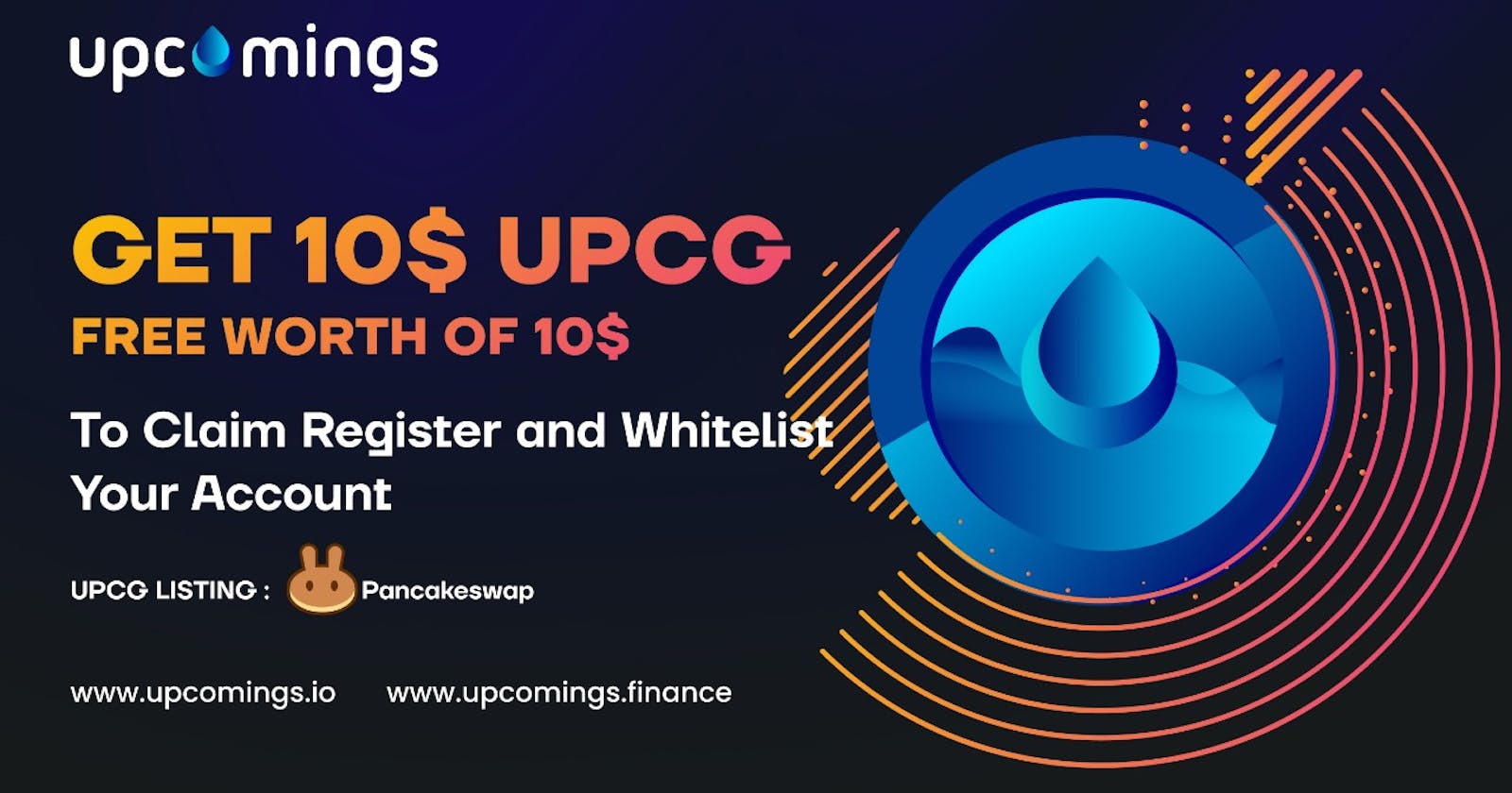 A Great Explosion Has Occurred In UpcomingsDAO its Airdrop and Whitelist Is Live!