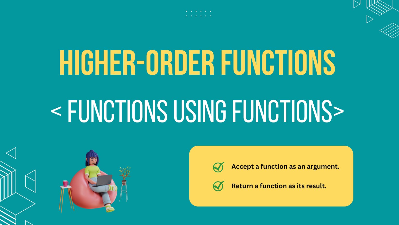 Higher-order functions 