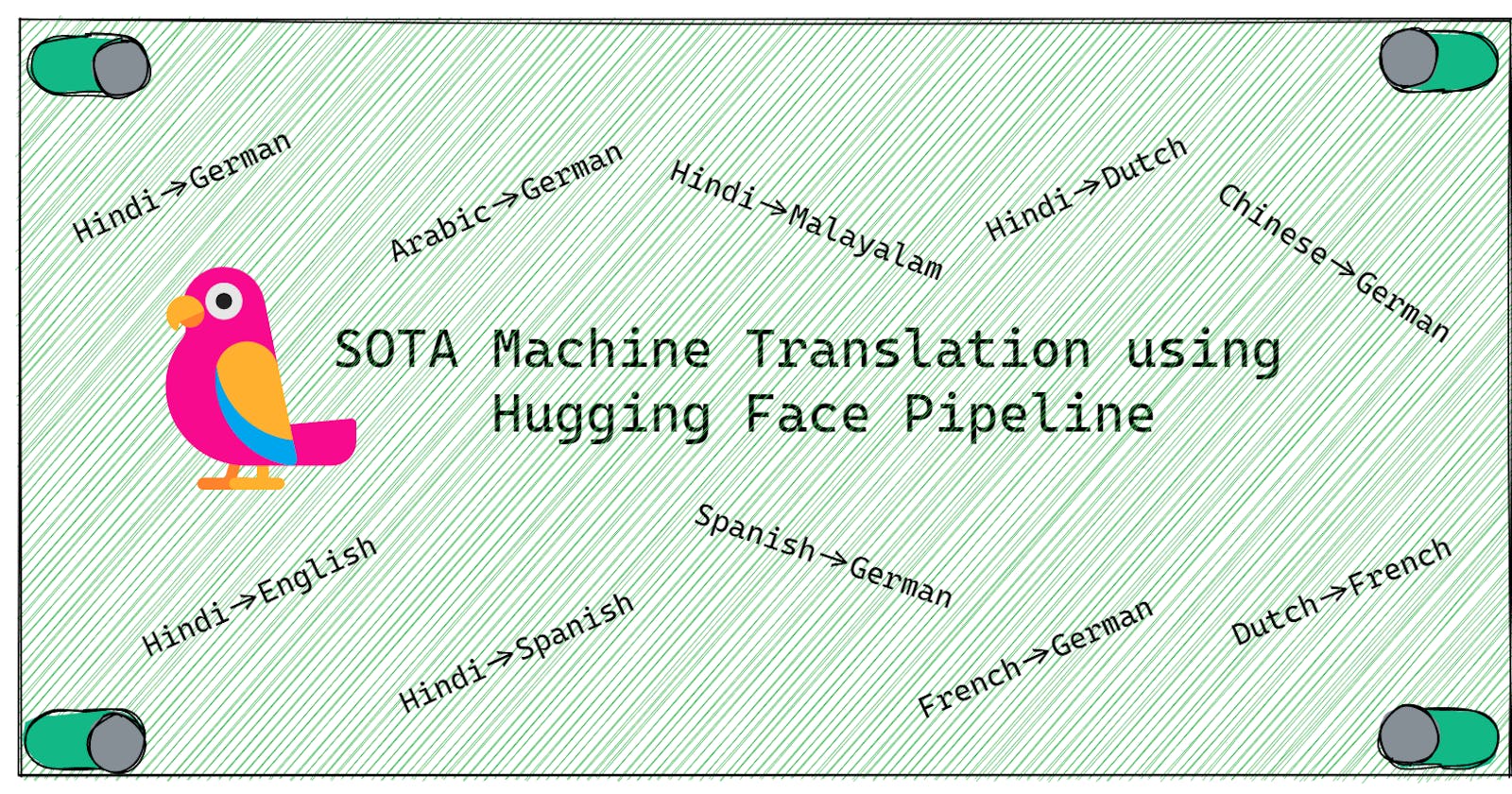 Neural Machine Translation using Hugging Face Pipeline