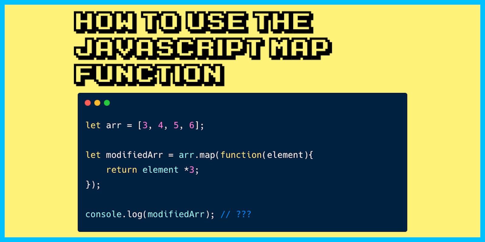 JavaScript Array Map method