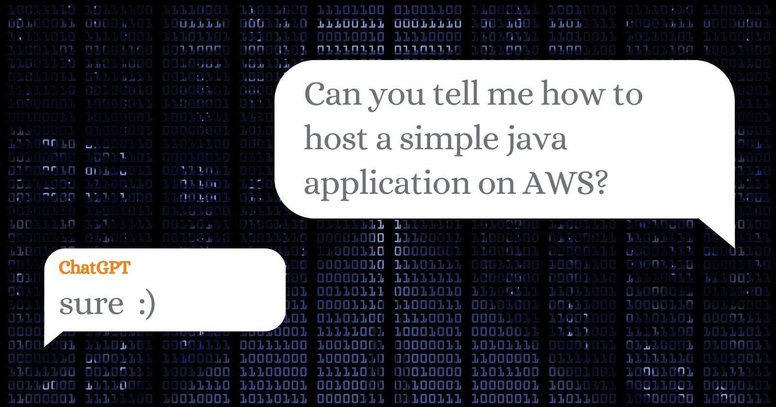 How to Host a Simple Java Application on AWS