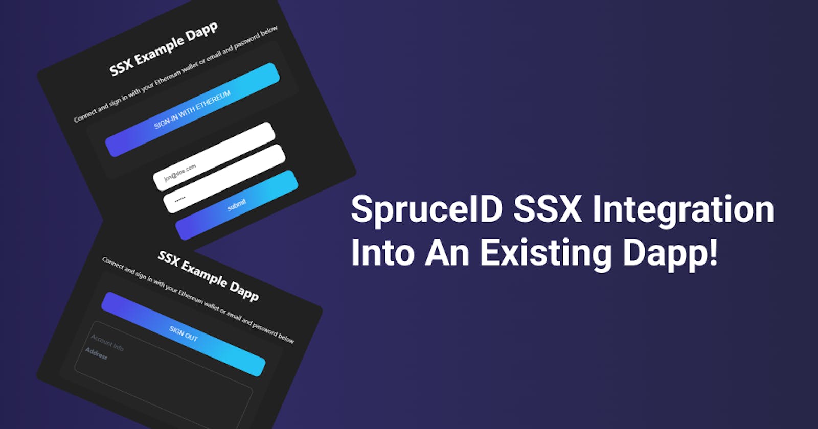 Setting Up SpruceID SSX + Integration Into An Existing Dapp!