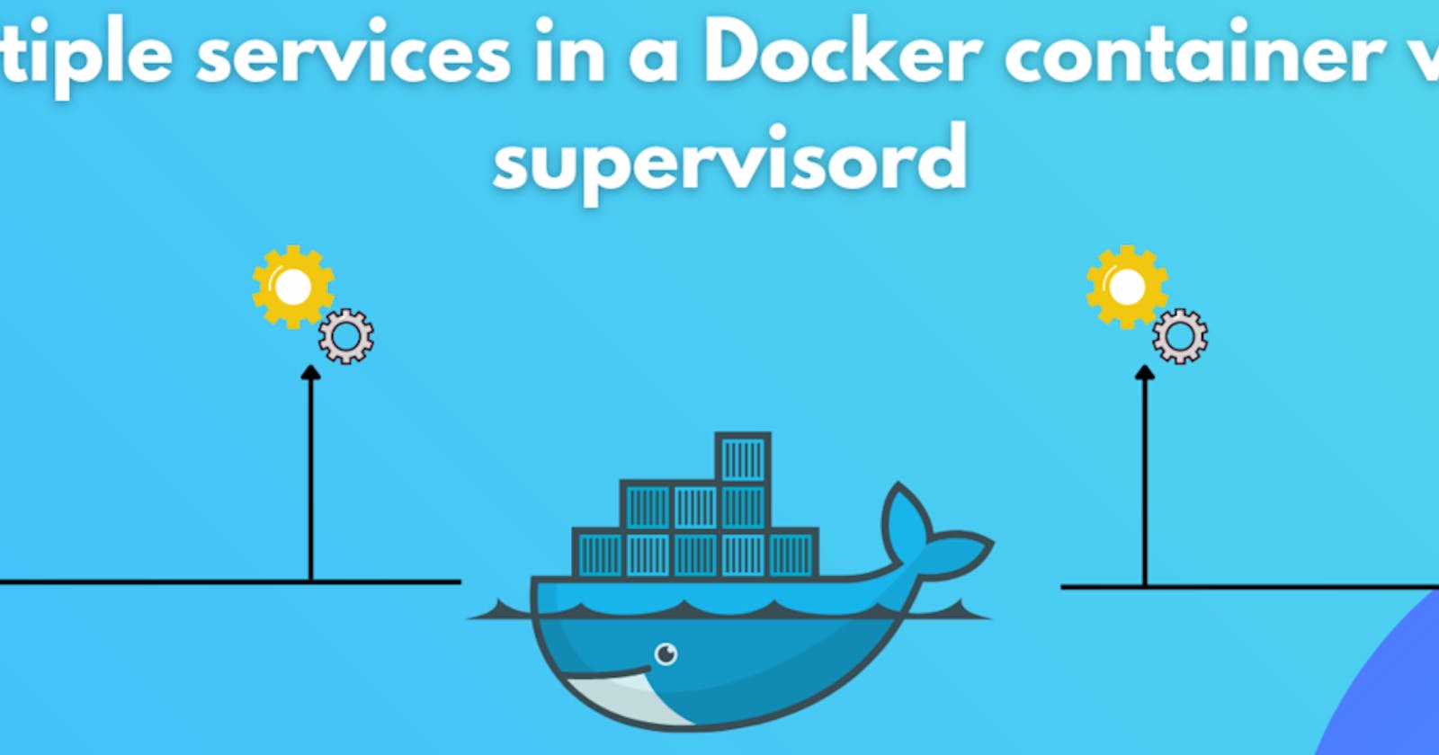 Multiple services in a Docker container with supervisord