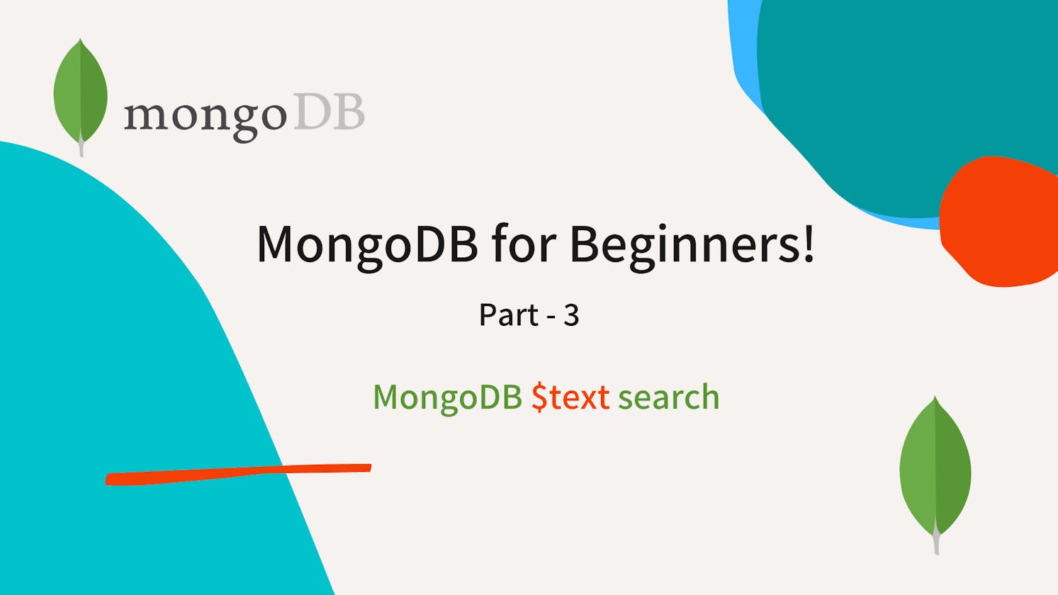 MongoDB $text search