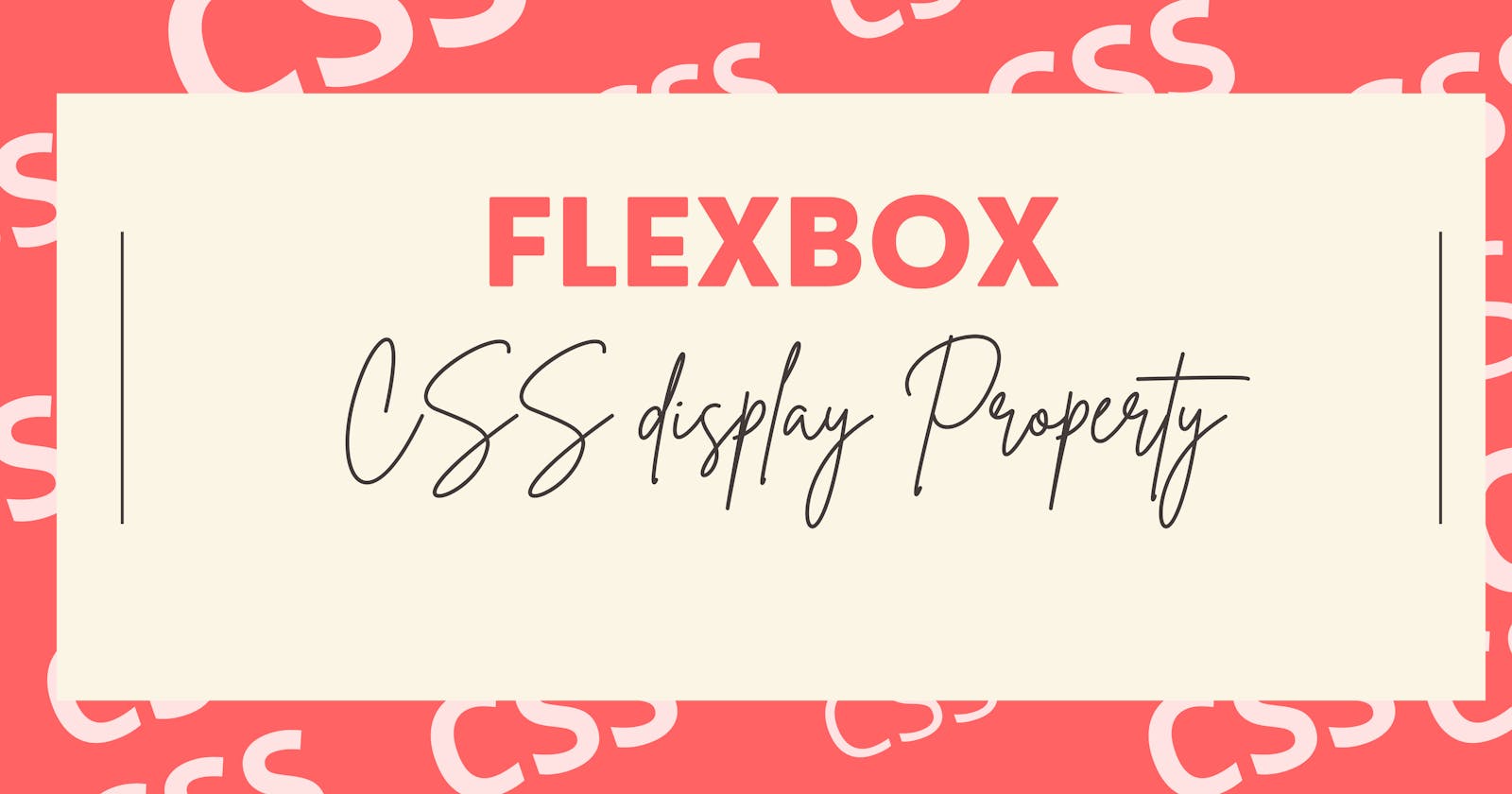 Let's learn CSS Flexbox the easy way!
