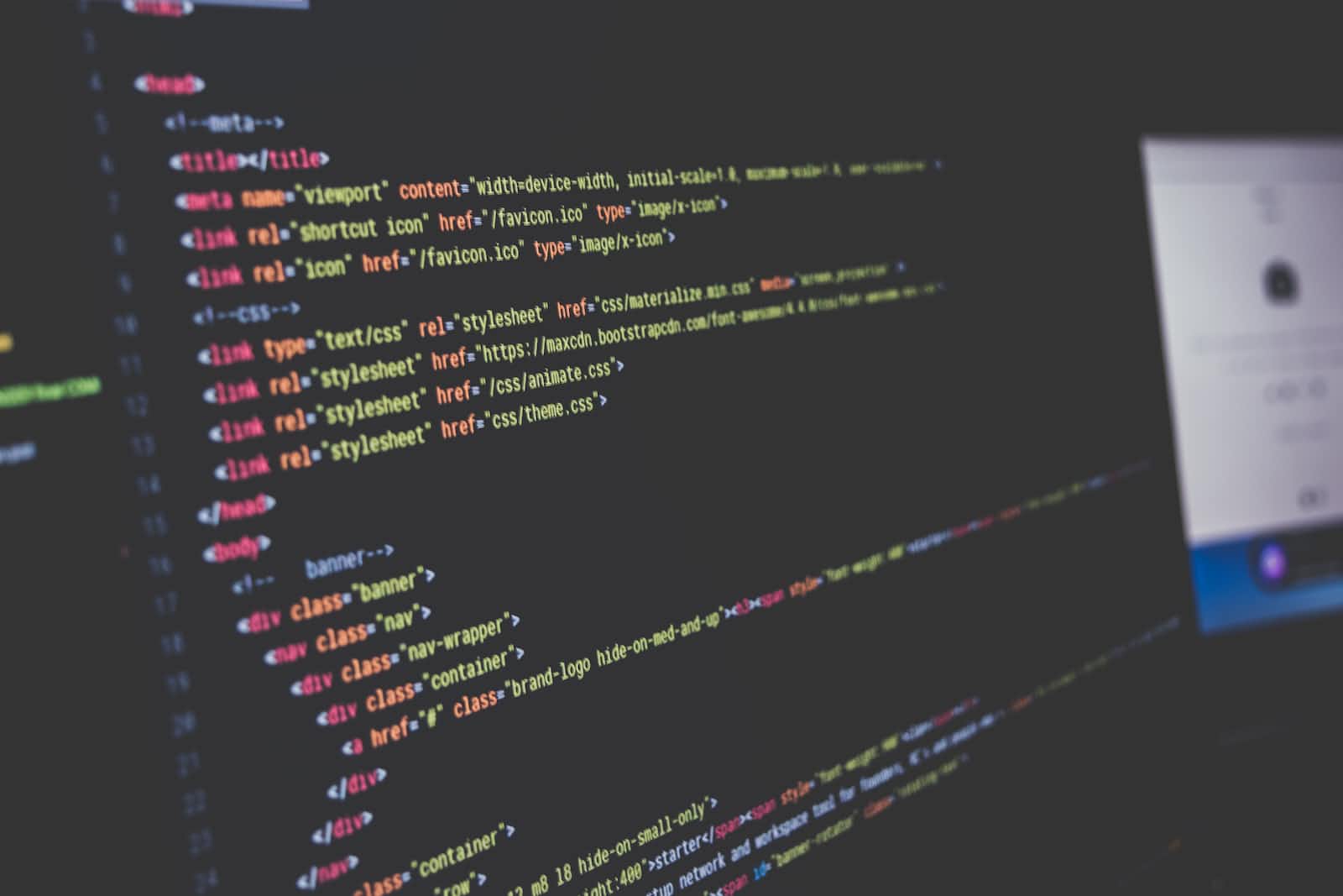 How to create a menu bar with icons using HTML and CSS.