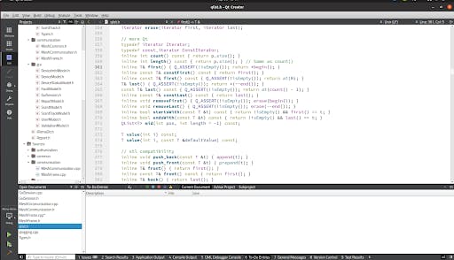 The Qt Creator screenshot