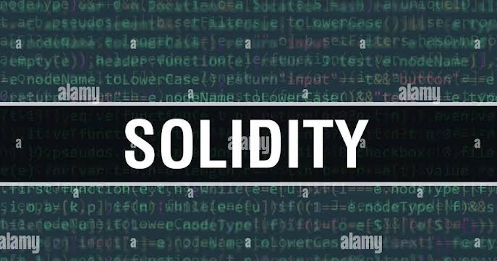 You need to know this about Solidity