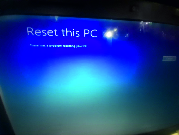 My first PC showing error message when I tried formatting it.