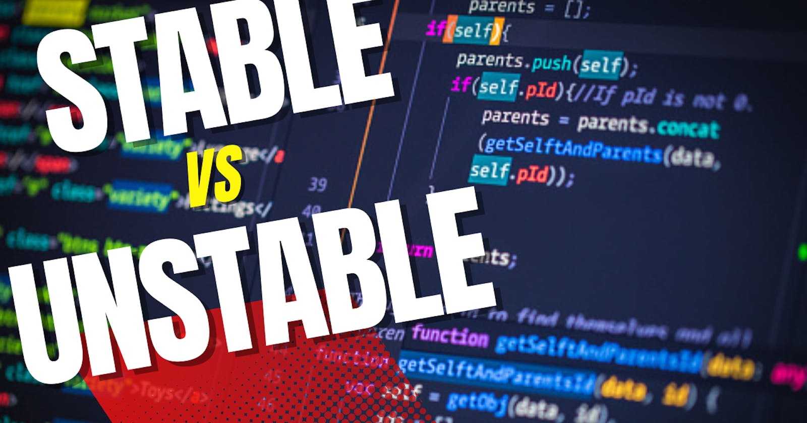Stable vs Unstable Sorting Algorithms