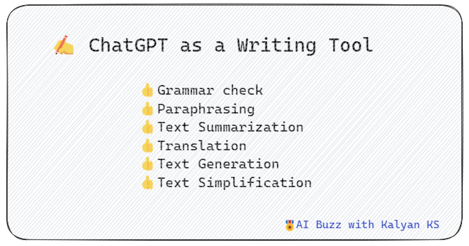 Exploring ChatGPT - ChatGPT as a Writing Tool