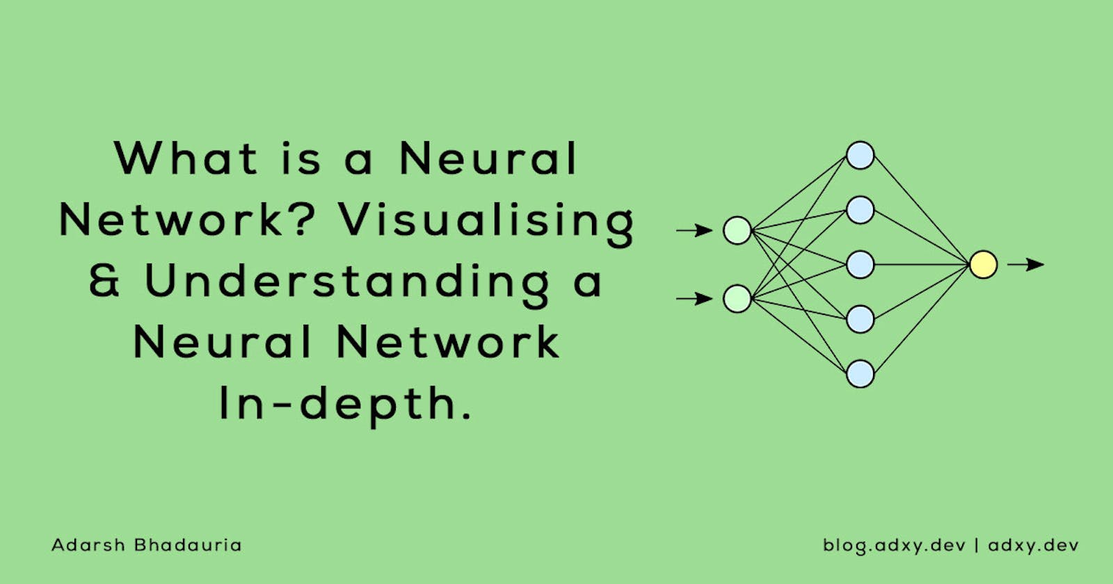 What is a Neural Network? Visualising & Understanding a Neural Network In-depth.