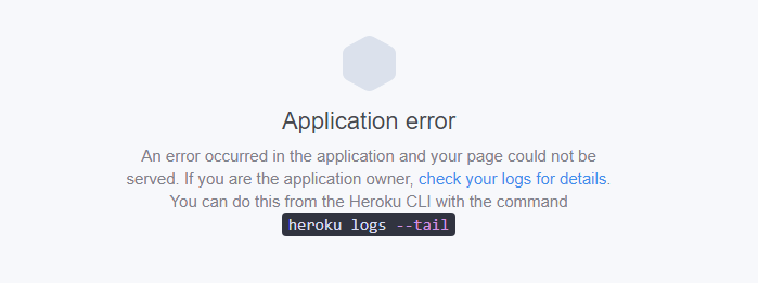 application-error