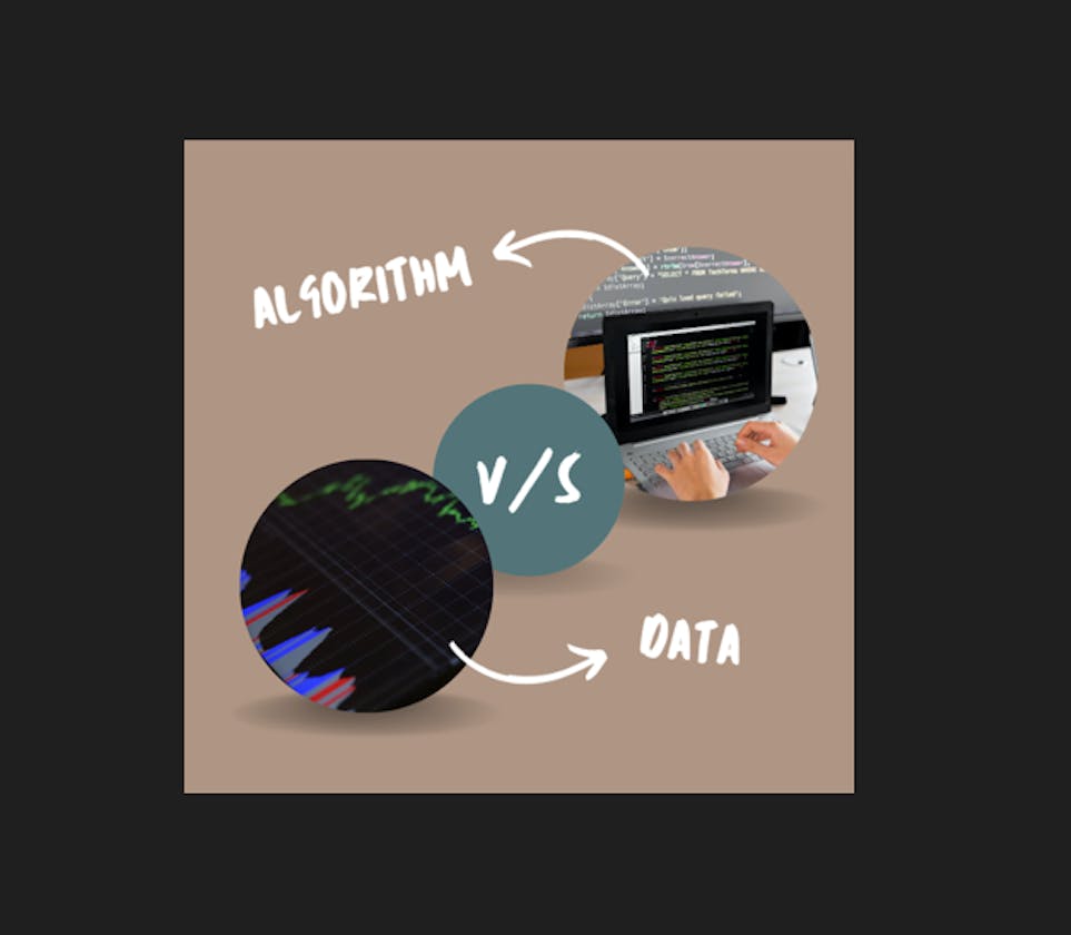 Data v/s Algorithms Tradeoff