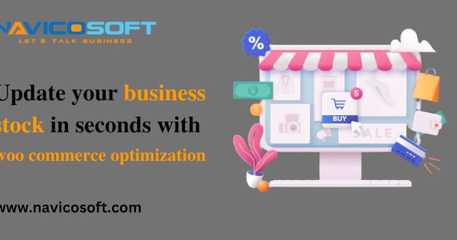 Update your business stock in seconds with woo commerce optimization