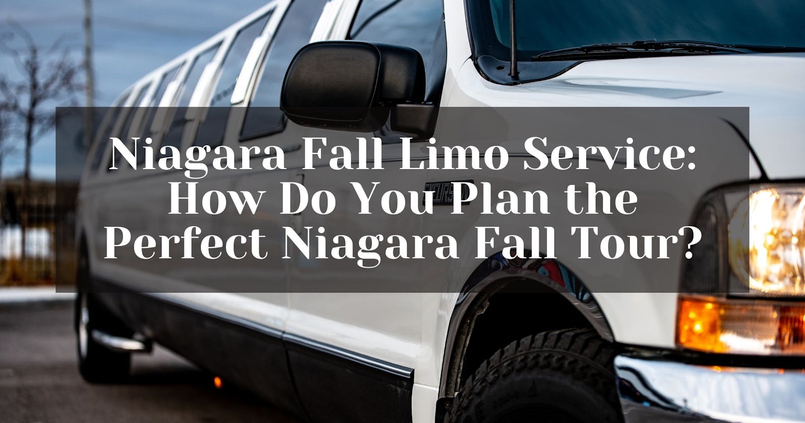 Niagara Fall Limo Service: How Do You Plan the Perfect Niagara Fall Tour?