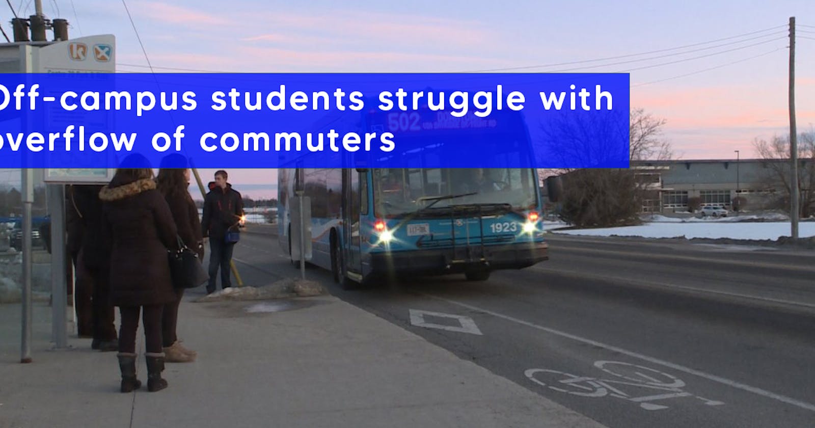 Software Solution: Off-campus students struggle with the overflow of commuters