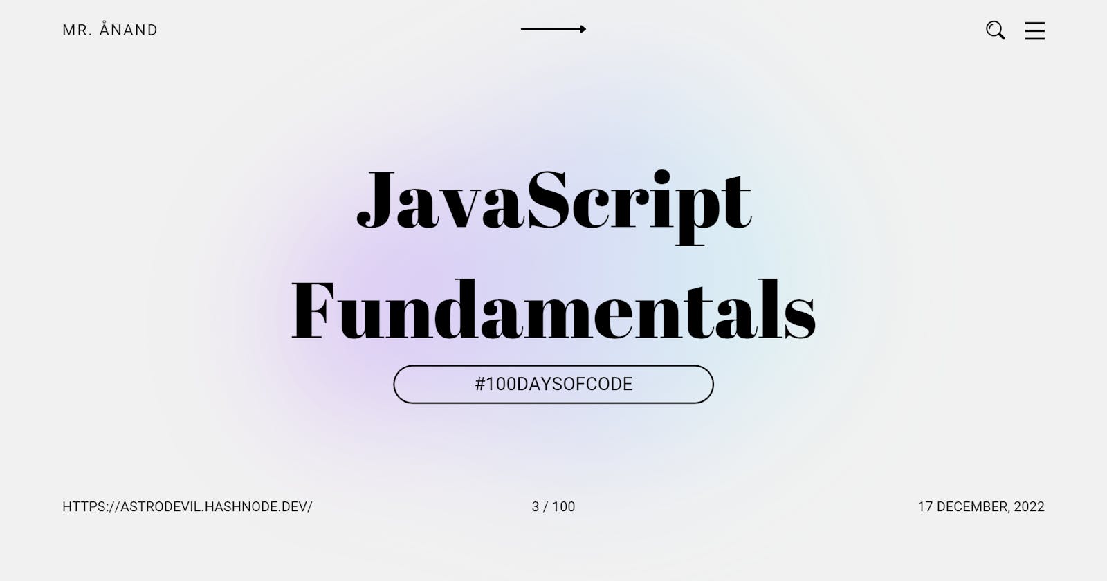 JavaScript Fundamentals: Parameters, Arguments and Operators