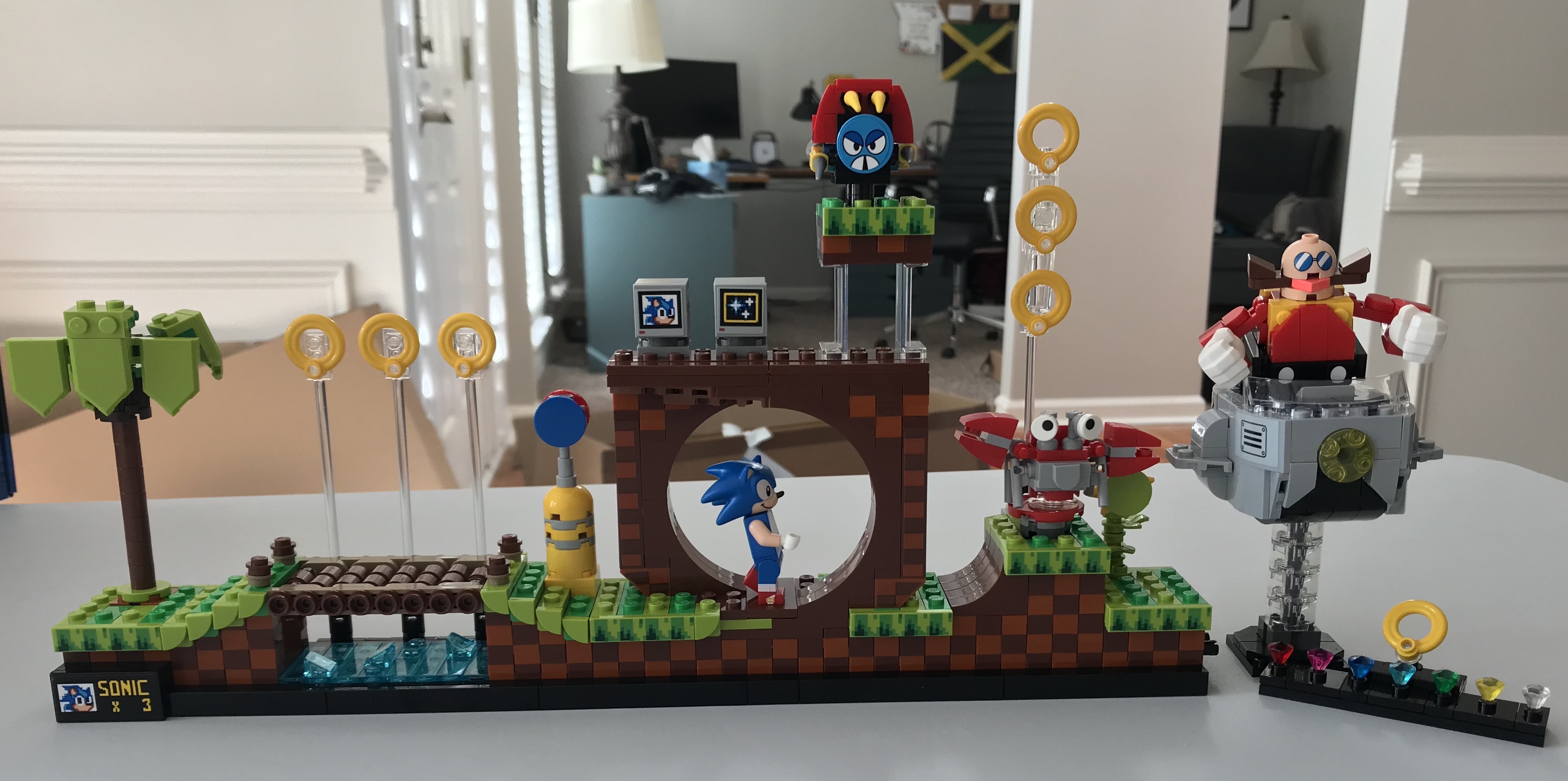 LEGO Sonic the Hedgehog build