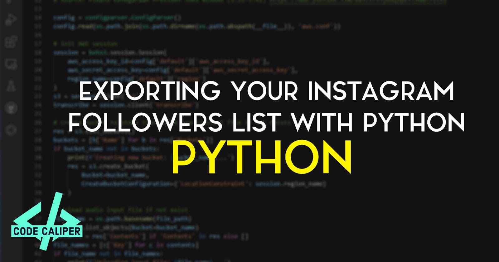 Exporting Your Instagram Followers List with Python
