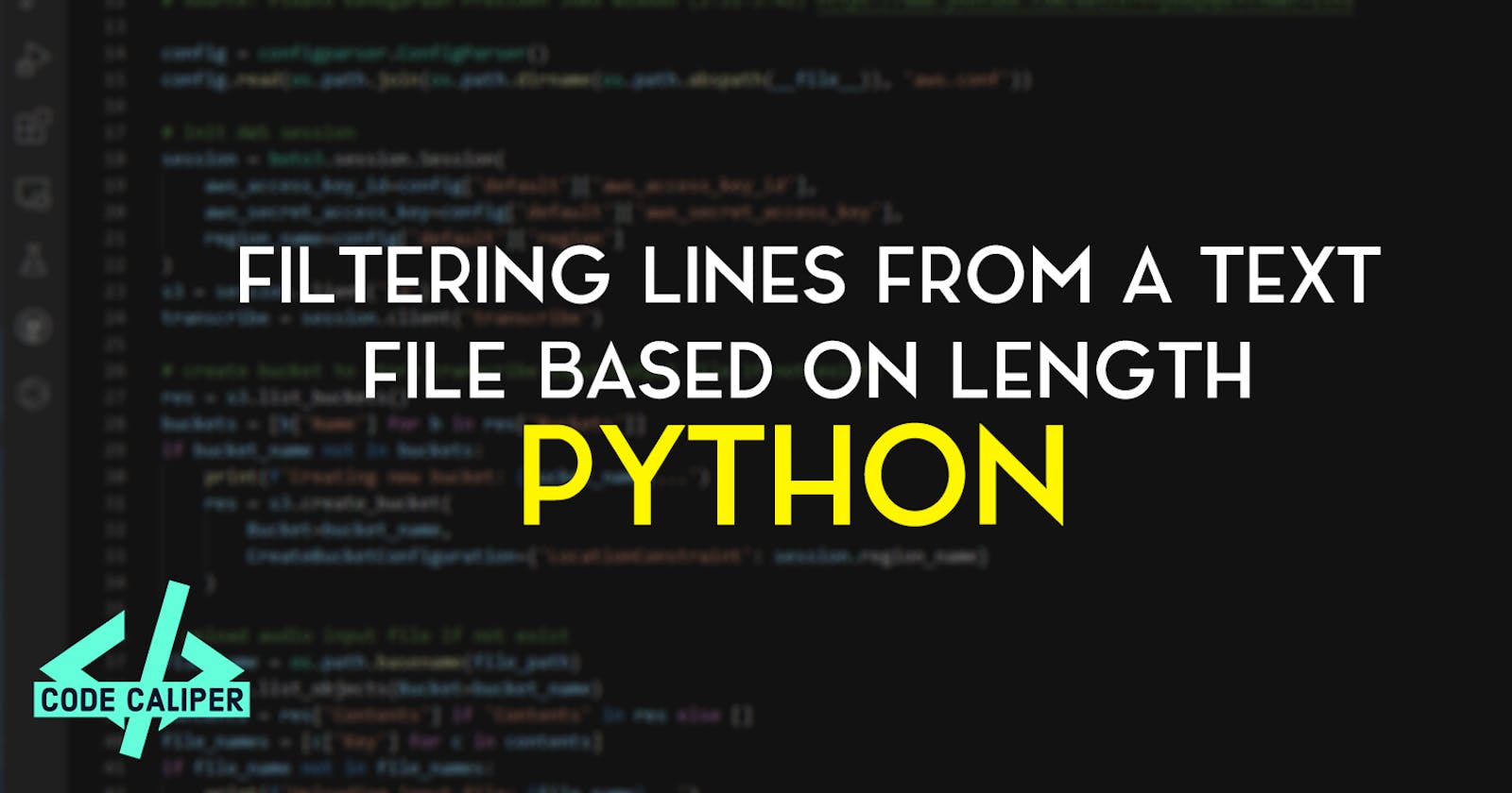 Filtering Lines from a Text File Based on Length using Python