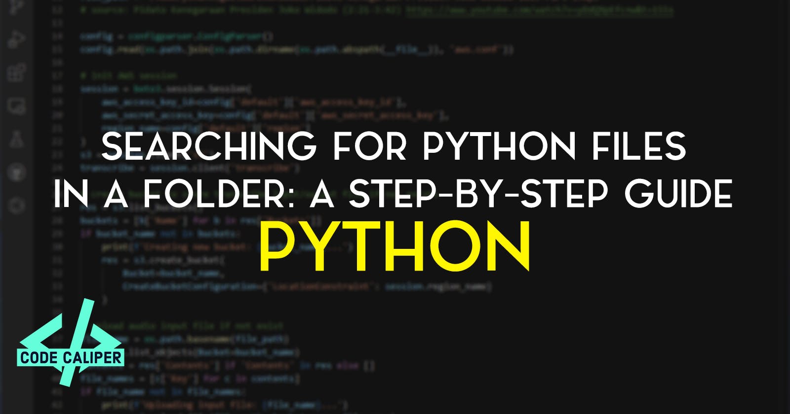 Searching for Python Files in a Folder: A Step-by-Step Guide