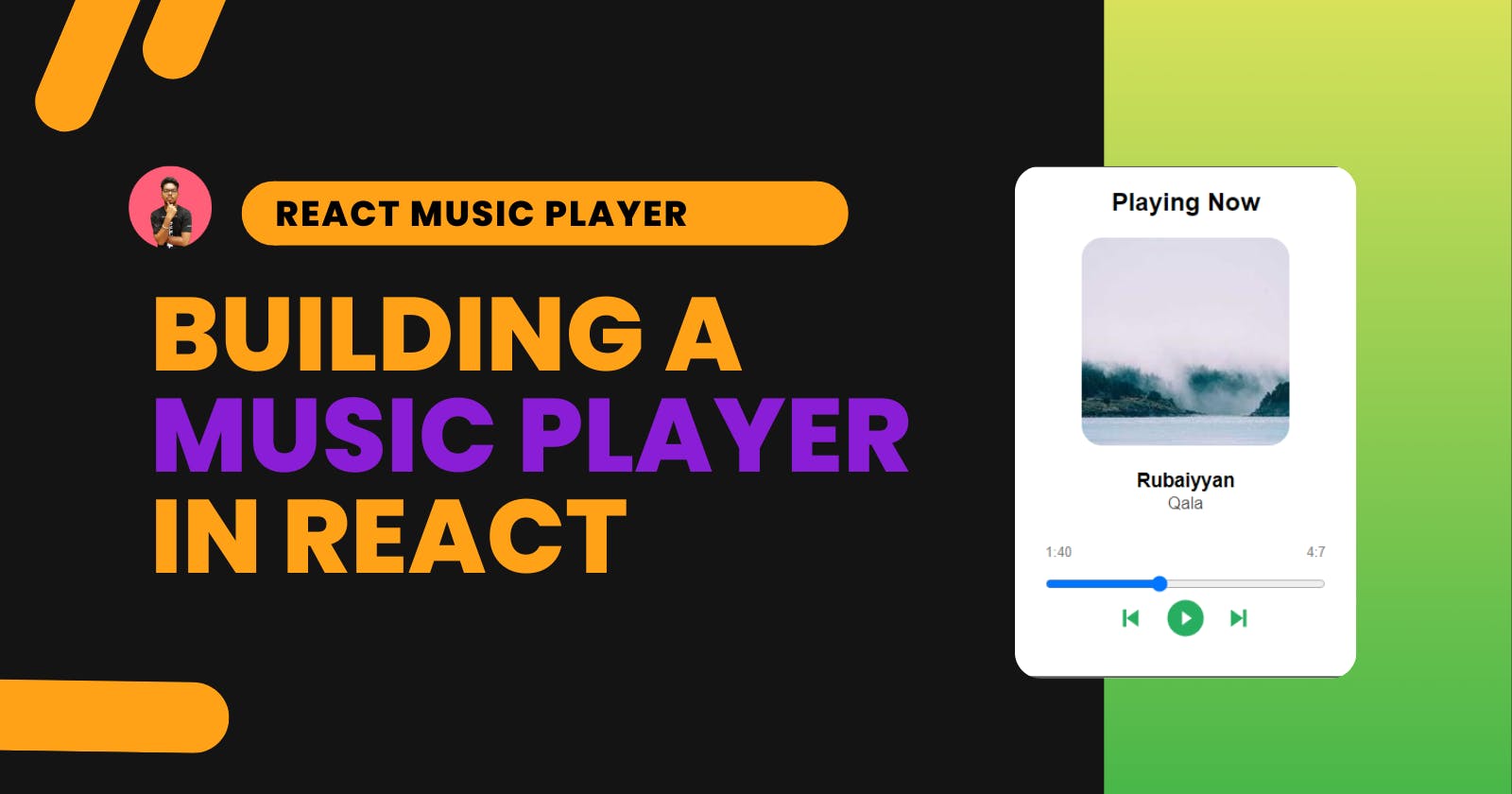 Building a Music Player in React