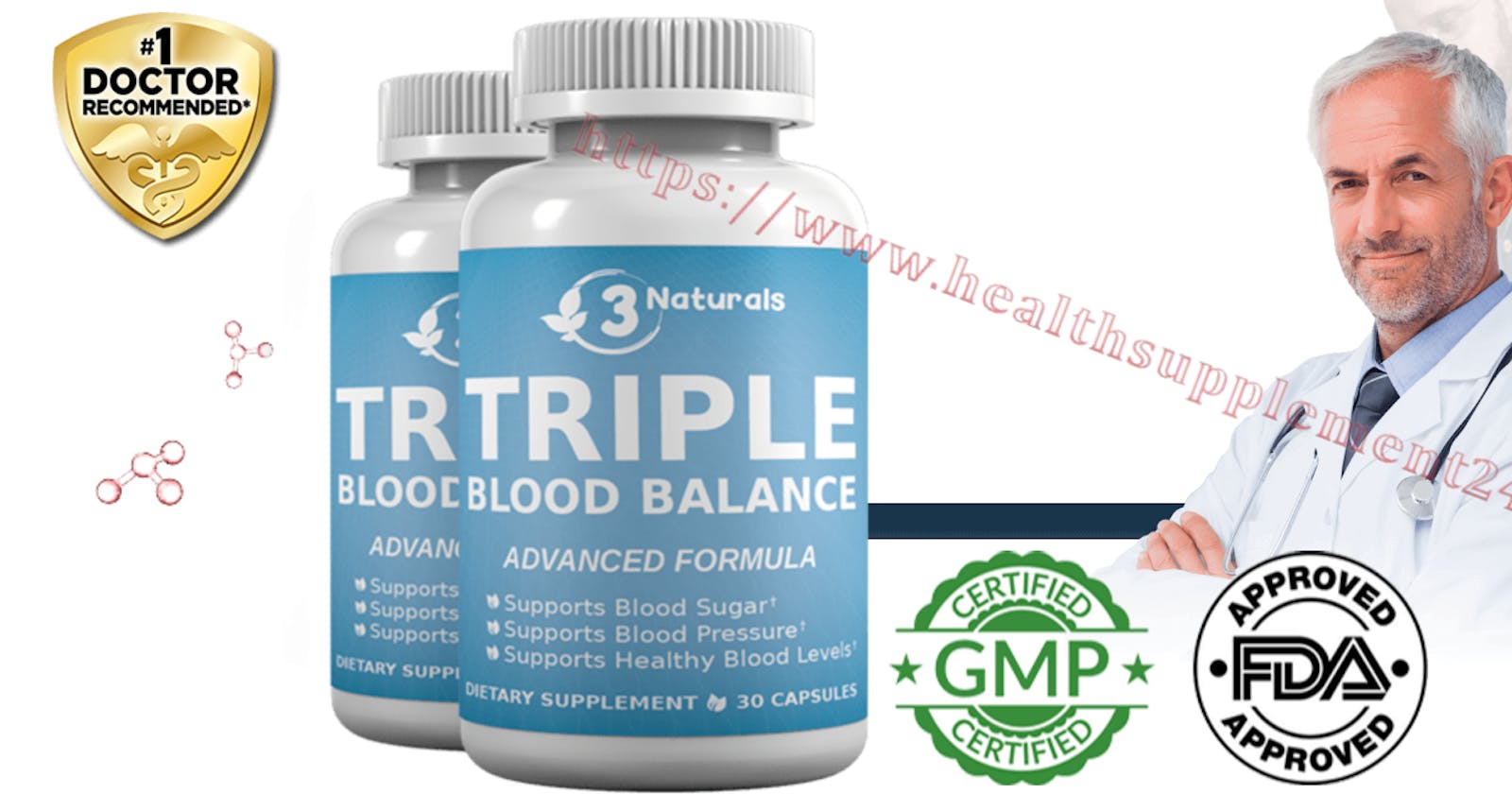 Triple Blood Balance Formula #1 Premium Triple Action Formula For Support Blood Sugar, Pressure & Blood Level(Work Or Hoax)