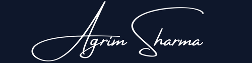 Agrim Sharma's blog