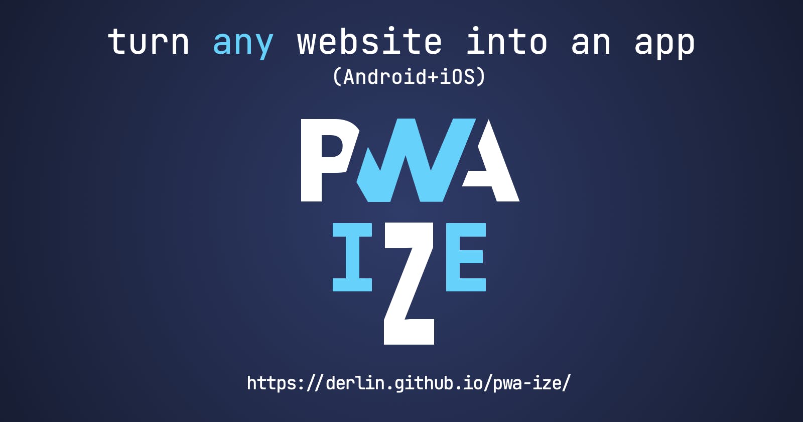 PWA-ize: open web pages in their own window on mobile