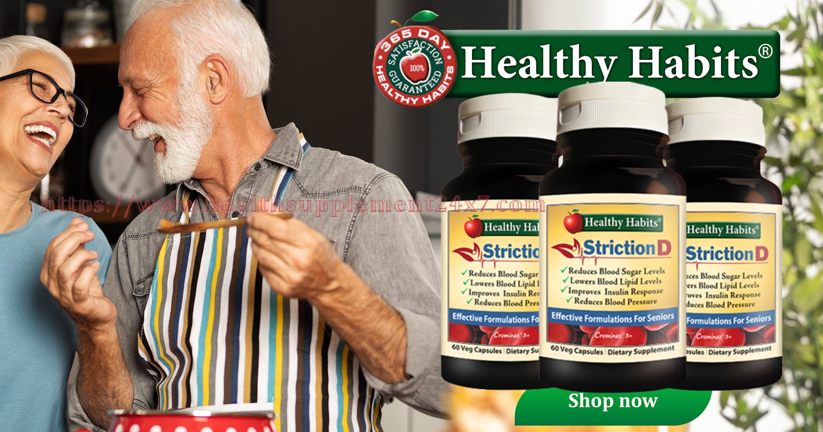 Healthy Habits StrictionD [#1 Premium Blood Sugar Support] Maintaining Healthy Blood Pressure And Lipid Level(Work Or Hoax)