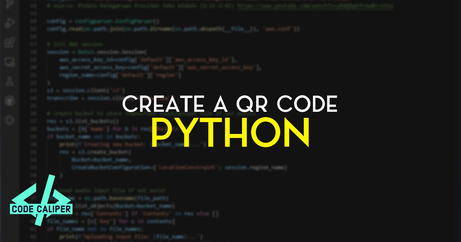 Create a QR Code with Python