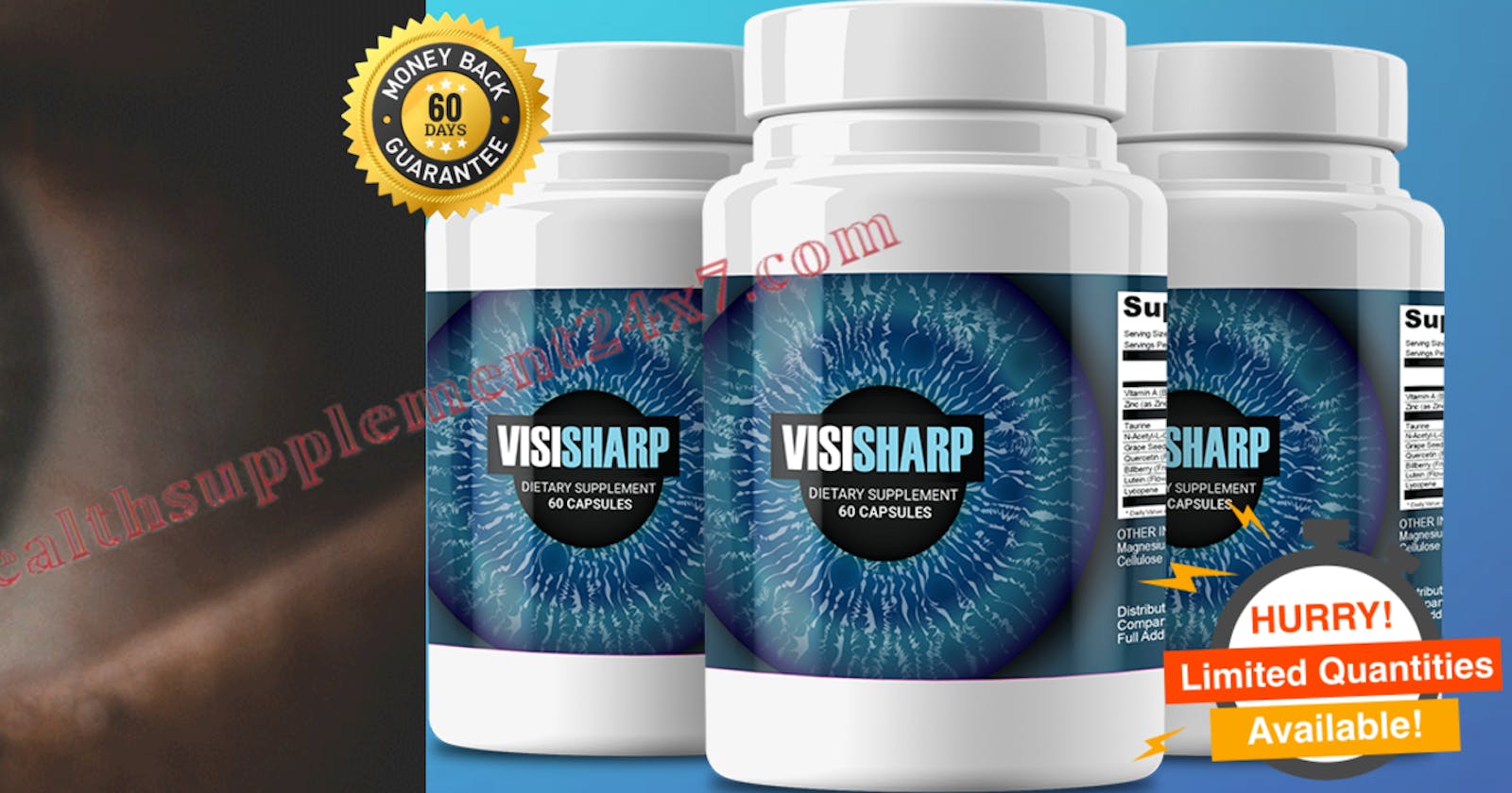 VisiSharp #1 Clinicaly Proved Eye Vison Expert Improves Seeing In Low Light | Fuzzy | Blurry Vision Problems(REAL OR HOAX)