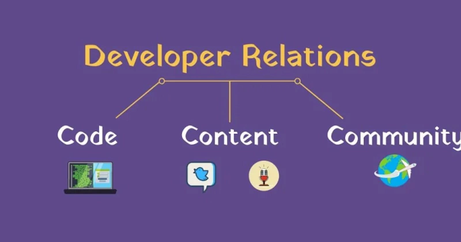 Understanding Developer Relations
