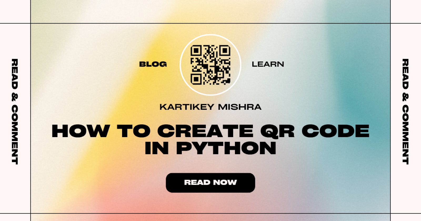 How to create a basic QR code in python