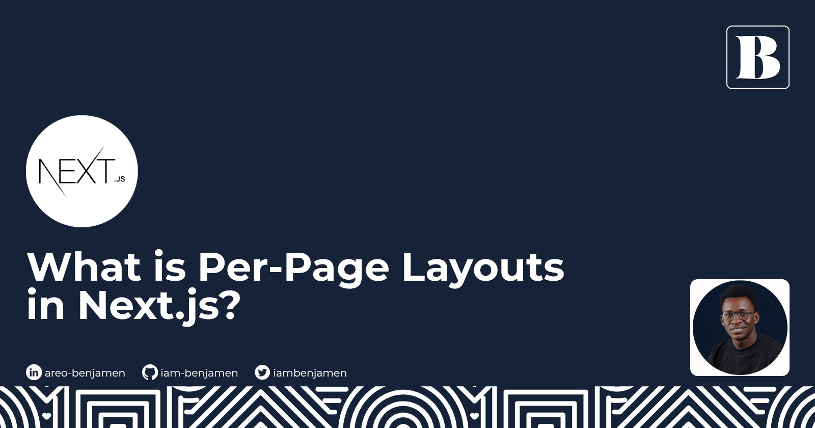 What is Per-Page Layouts in Next.js?