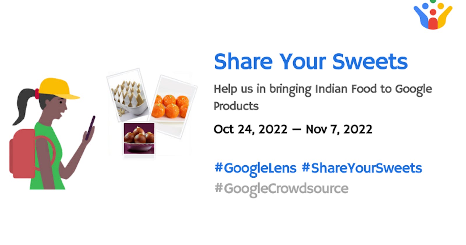 Share Your Sweets by Google Crowdsource