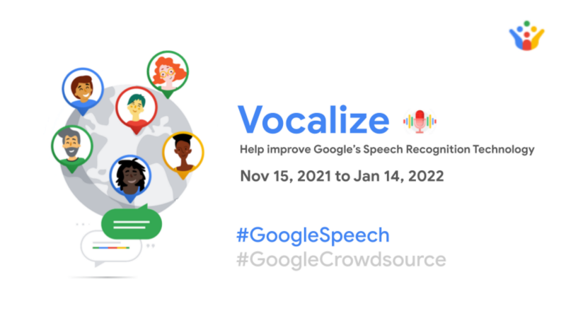 Vocalize Campaign by Google Crowdsource