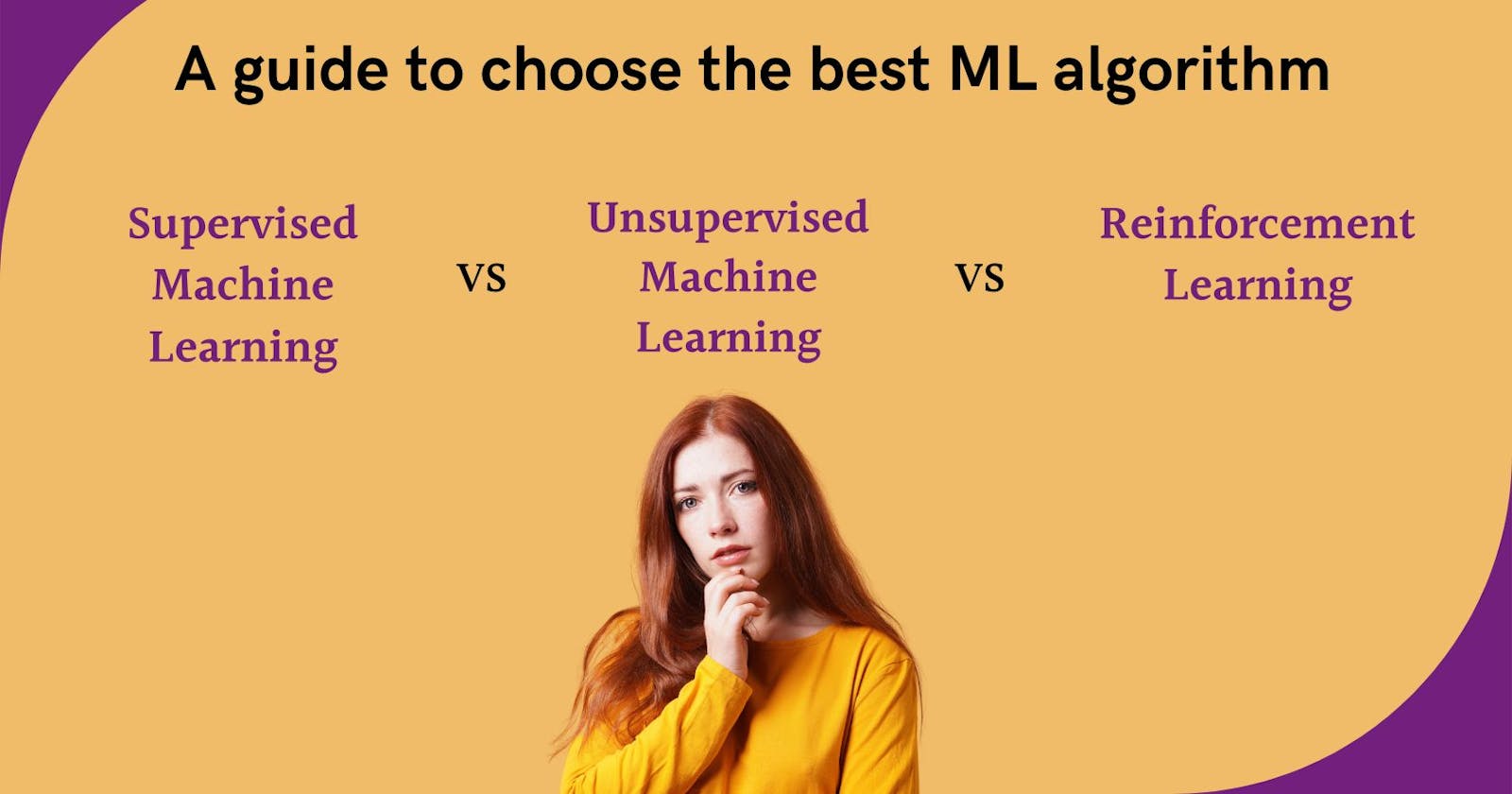 A comparison of different machine learning algorithms and when to use each one