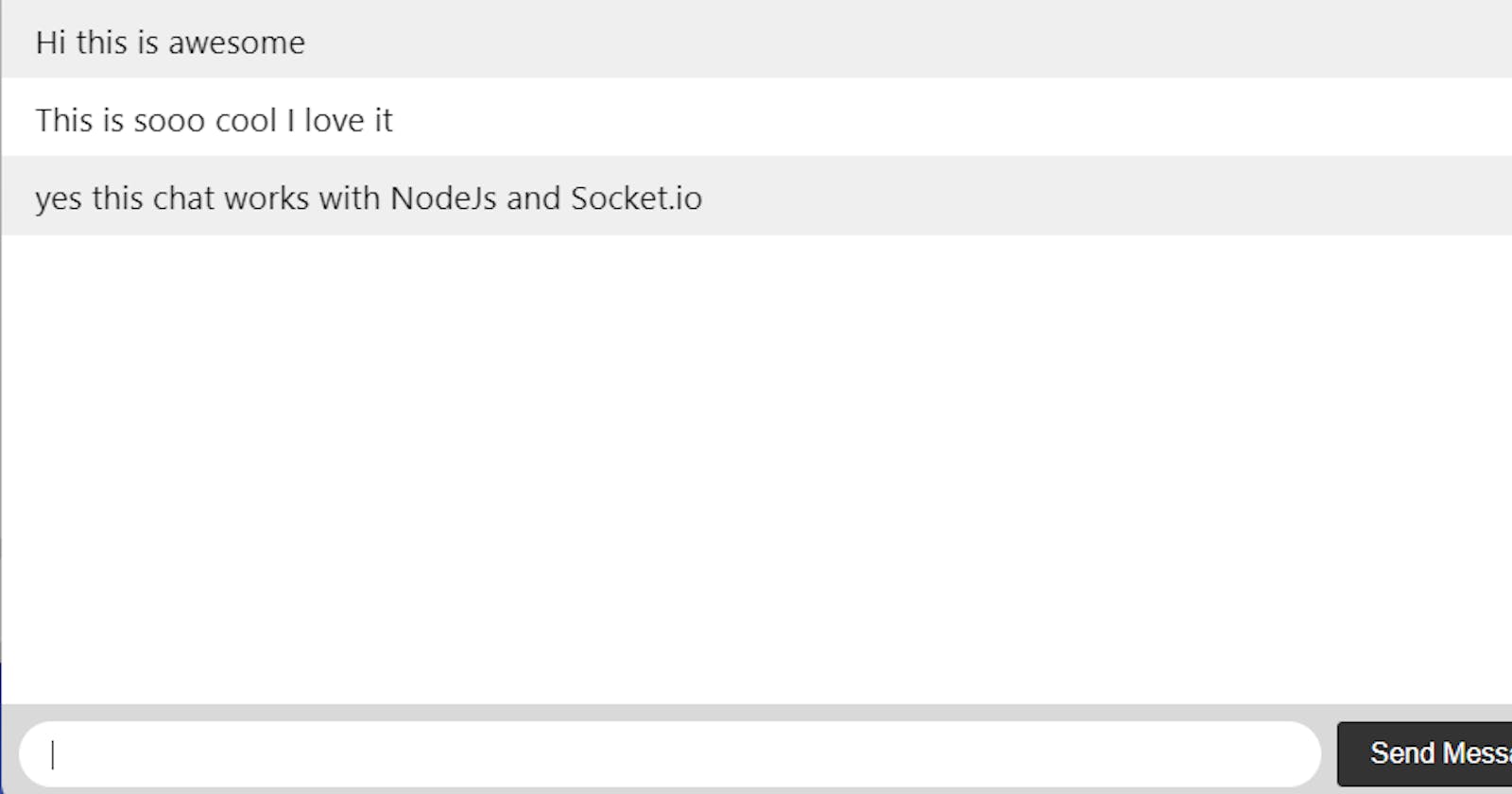Socket.io and NodeJS Chat Application Tutorial