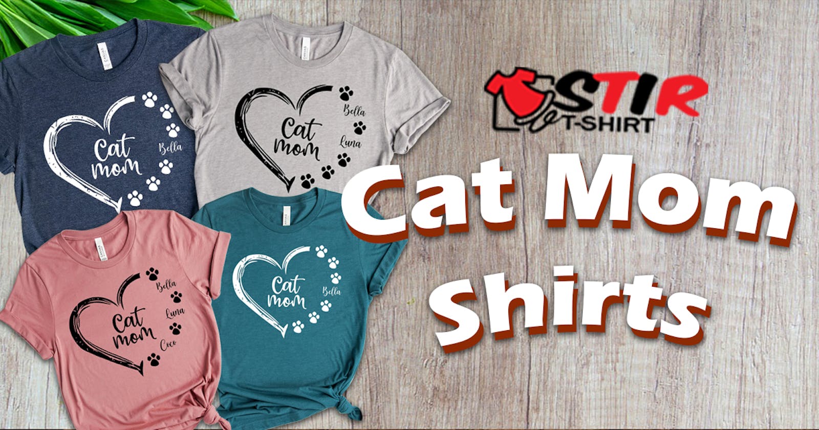Cat Mom Shirts StirTshirt