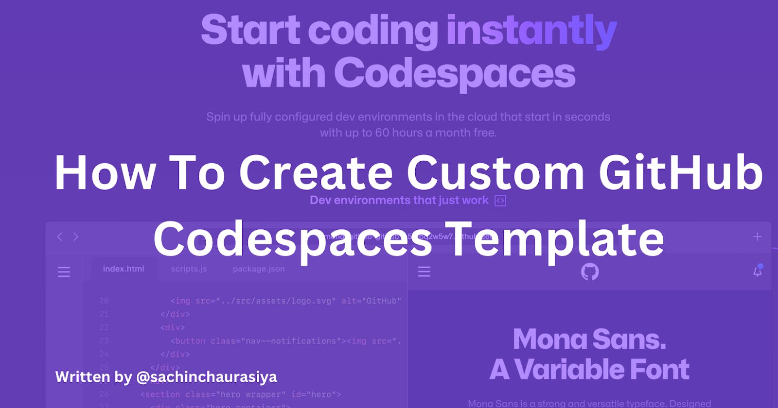 How To Create Custom GitHub Codespaces Template