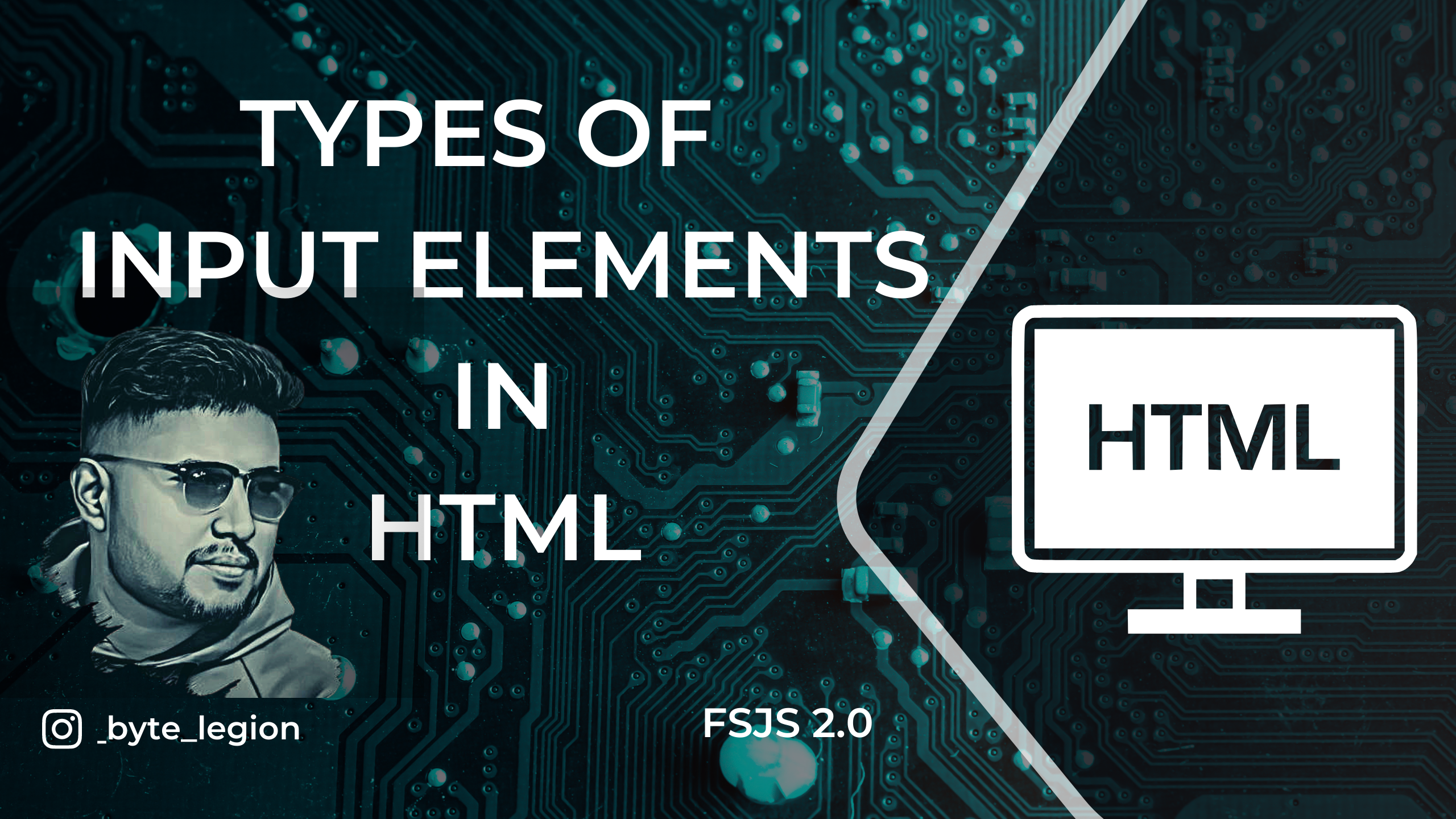 Input Elements In HTML
