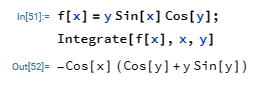 Multiple Integrals in Wolfram Mathematica.